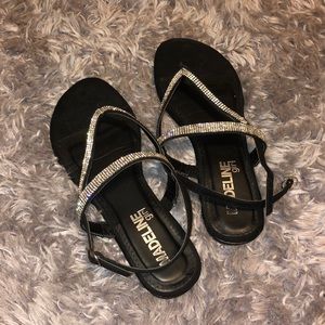 Rhinestone sandals
